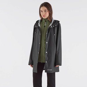 Stutterheim Stockholm Lightweight Raincoat Black S